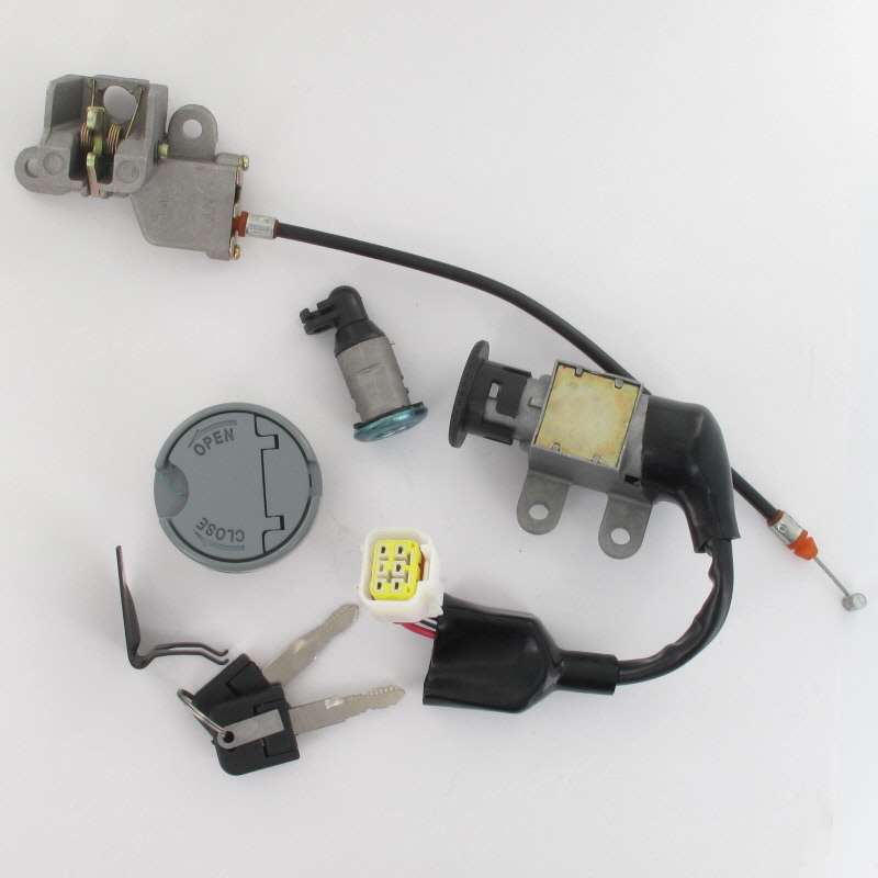 Rex RS460 Tank-Deckel Zündschloss 50ccm 4Takt Roller Motorroller.de Tankverschluss Tank-Verschluss 139QMB JSD50QT-13 50cc 4T 139QMA