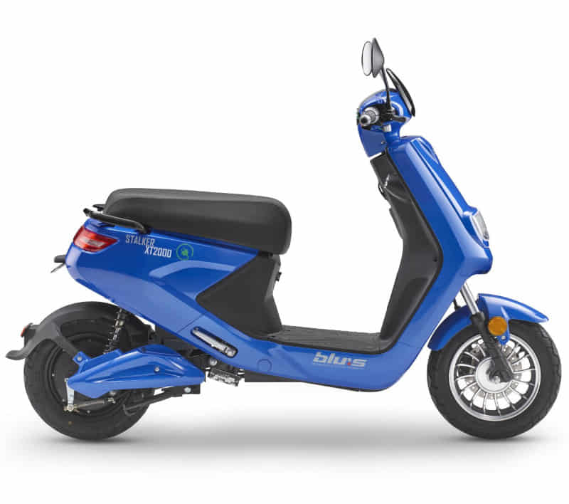 Elektroroller Scoody 25 Blu:s XT2000 Stalker schwarz 950W 25 km/h E-Roller E-Scooter Mofa B-Ware