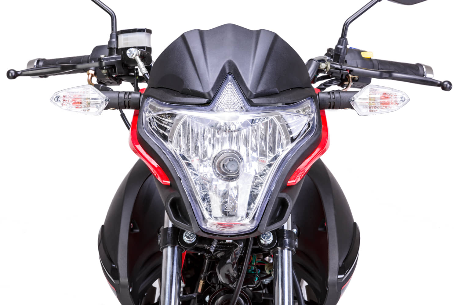 Motorrad Fighter 50 ZXT-RS rot 45 km/h Euro 5 Schaltmoped Mokick Kleinkraftrad Krad 4 Takt 50 ccm