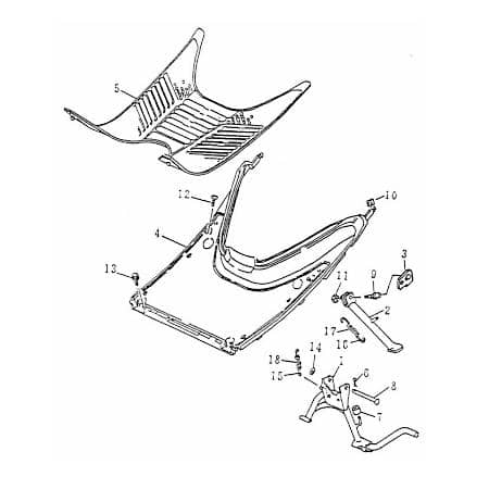 Ständer-Haltewelle 10X78 bis FG-Nr. 40570 79050