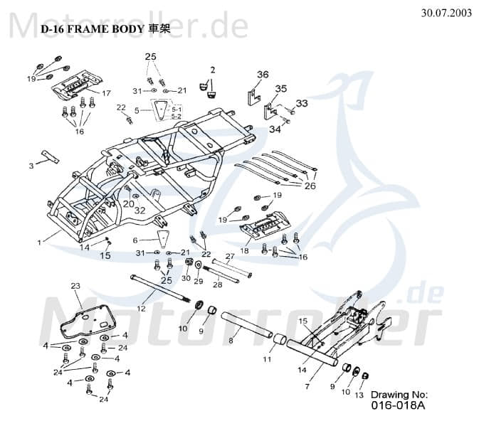 Aeon Cobra 320 Kennzeichenhalter 320ccm 4Takt 33706-201-000 Motorroller.de Nummernschildhalter Kennzeichen-Halter Kennzeichenhalterung Quad ATV UTV