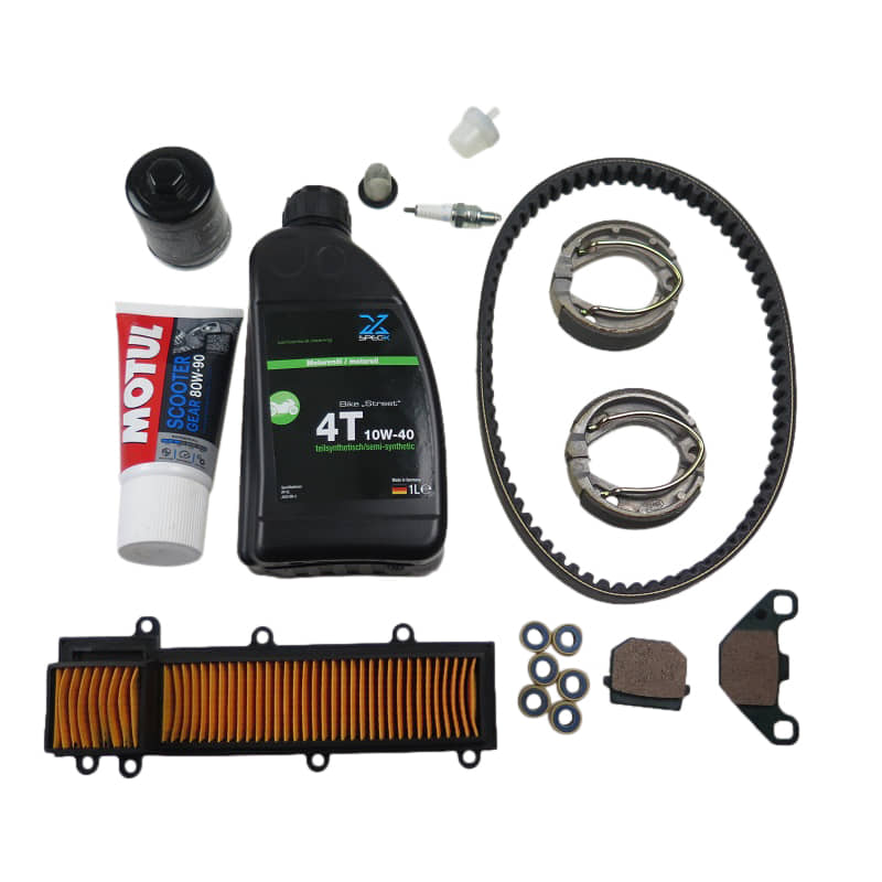PGO X-RIDER 150 Inspektion Set Wartung 150ccm 4Takt 8007235 Motorroller.de 125/150ccm Satz Service Kit Quad ATV UTV Ersatzteil Inpektion Direktimport