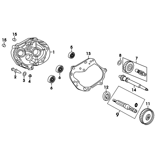 Rex SPEEDY FLASH O-Ring Motorgehäuse 50ccm 2Takt FIG-E10-3 Motorroller.de 7.5x1.5mm Gummidichtung Dichtring Gummiring Oring Gummi-Ring Dicht-Ring