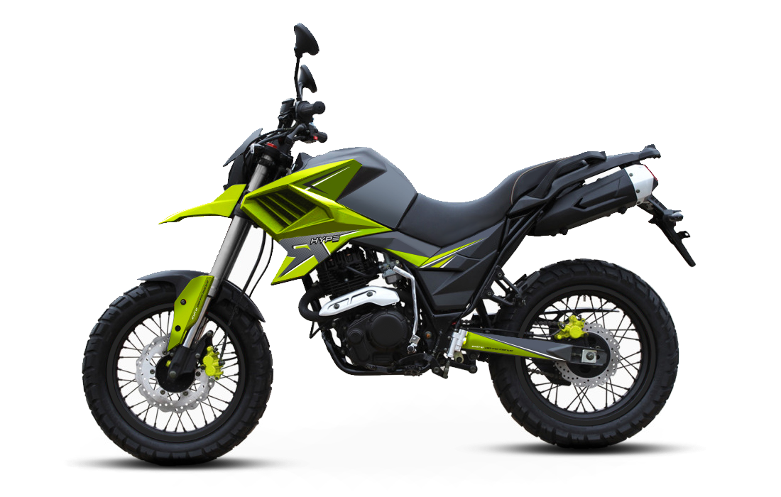 Motorrad Fighter 125 HR-S grün 90 km/h Euro 5 Schaltmoped 125ccm 4 Takt Leichtkraftrad Krad Kraftrad