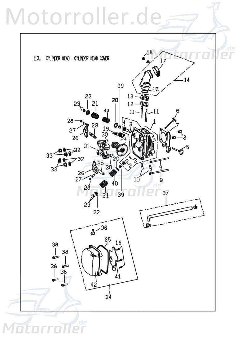 PGO Druckfeder außen 2Takt X-RIDER 150 Quad ATV 150ccm 4Takt Motorroller.de Spiralfeder Druck-Feder Spiral-Feder Springfeder Kompressionsfeder UTV
