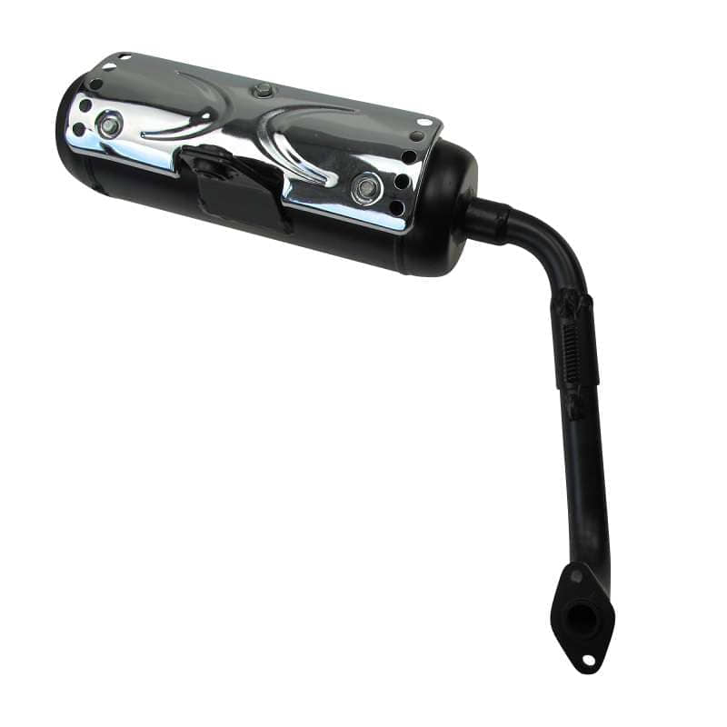 Tongjian Straßenbuggy 150 Auspuff mit Krümmer zweiteilig ohne KAT 6.000.074 4 Motorroller.de Eppella ECM TBM Twister Hammerhead Wangye Kasea Buggy