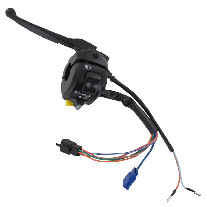 PGO Schaltereinheit links G-Max 50 Kombischalter Roller C25460000005 Motorroller.de Bremshebel Bremsgriff Bremsarmatur G-Max 50 Naked