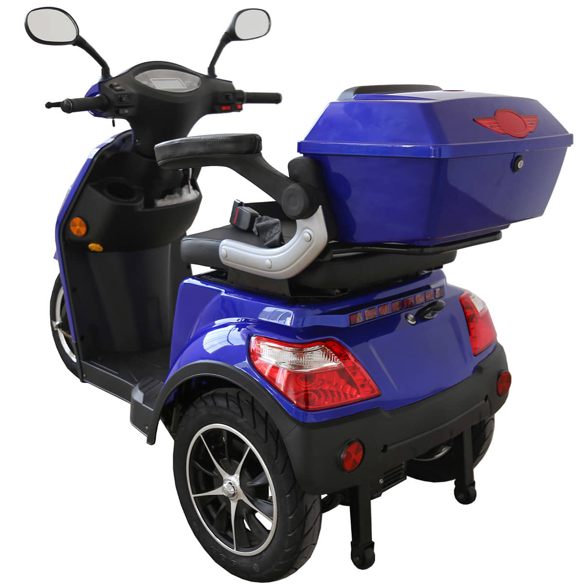 Elektroroller Scoody E3 Trike Y2 25 km/h blau Dreiradroller E-Roller E-Dreirad E-Scooter Seniorenroller Seniorenmobil E-Trike Handycaproller