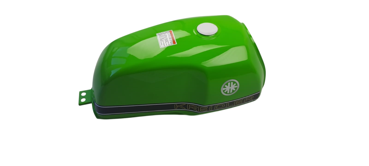 Kreidler DICE CR 125 Kraftstofftank grün Benzintank 780037 Motorroller.de Kraftstoffbehälter Spritbehälter Moped Ersatzteil Service Inpektion