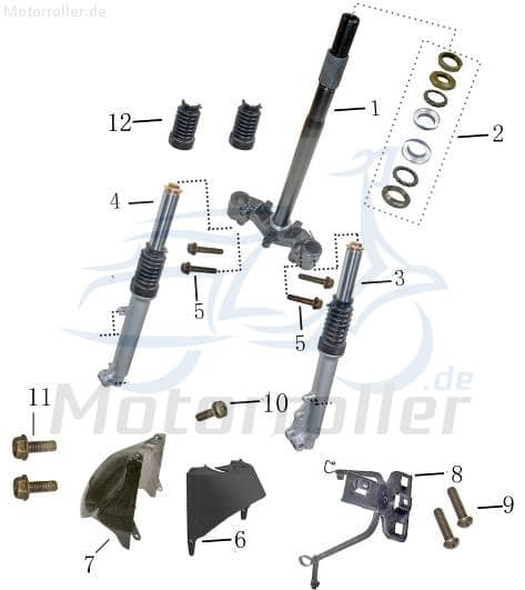 Kotflügel / Schutzblech Hinterteil zwei 1020405-2
