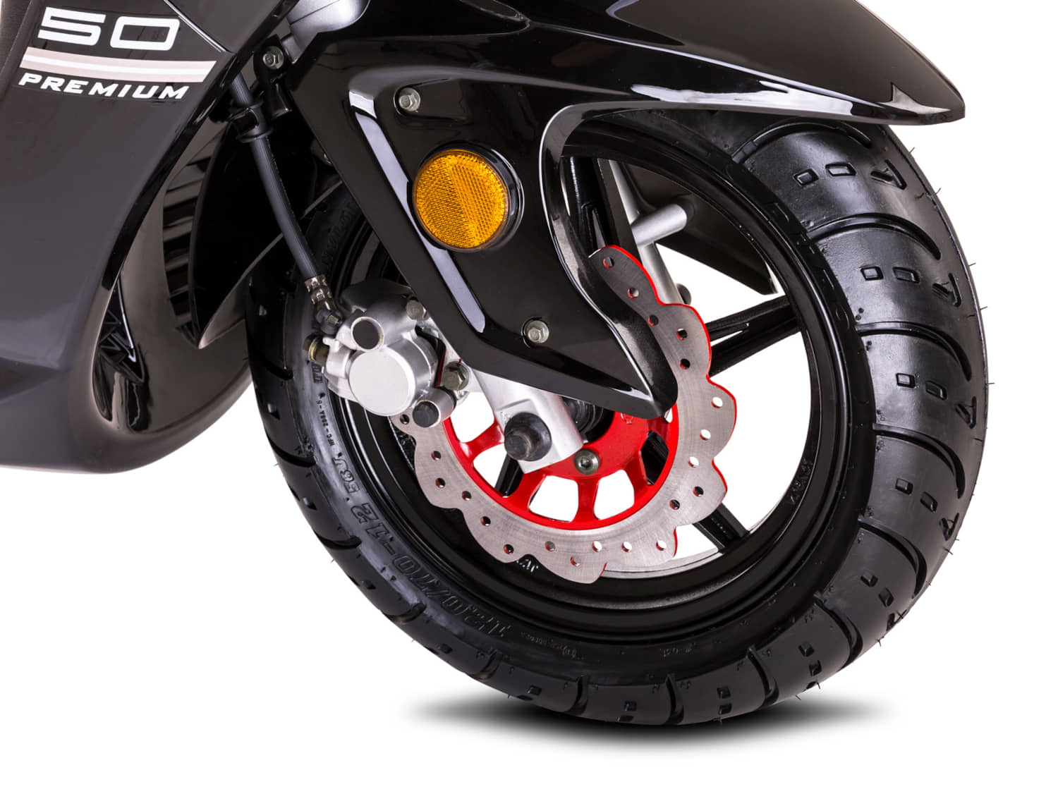 Motorroller Fighter 50 Sport RXL-R blau-silber 45 km/h Euro 5 Scooter Mokick Roller