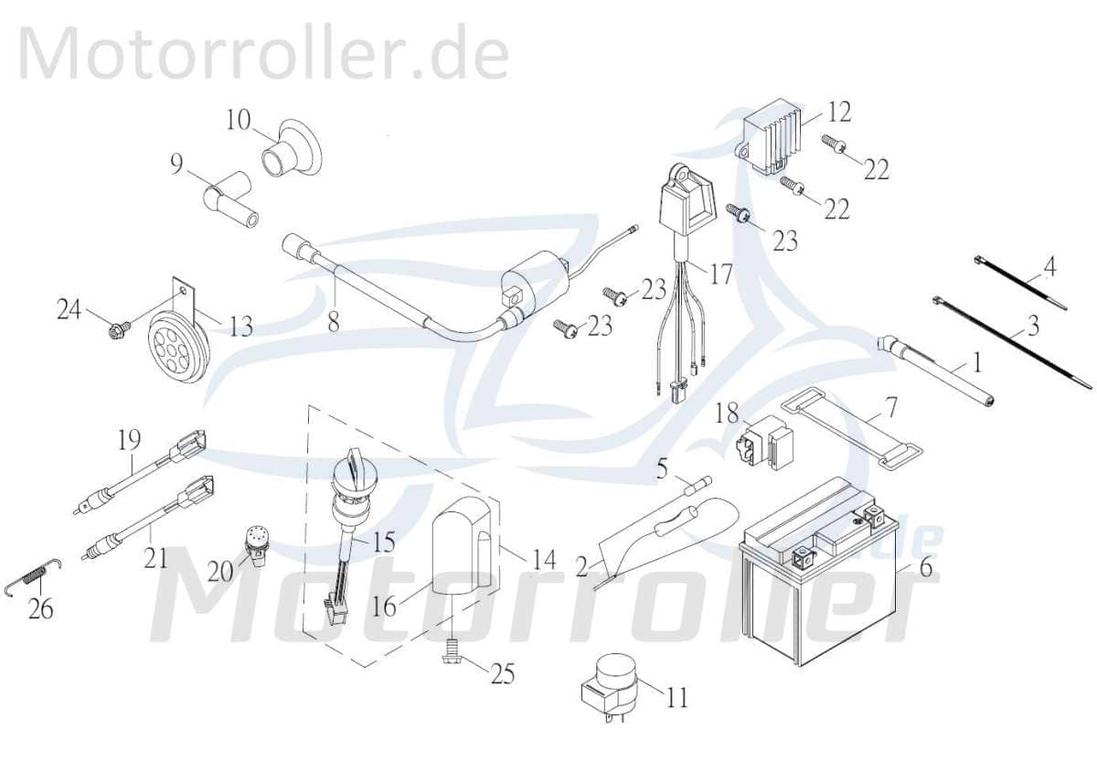 Schlössersatz / Verriegelungsset Zündschloss 73635