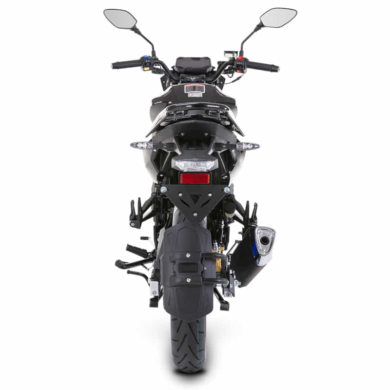 Motorrad Fighter 50 DV-RS blau 45 km/h Euro 5 Schaltmoped Mokick