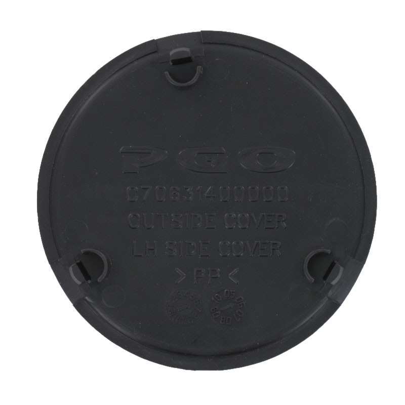 PGO Bugrider 200 Deckel links schwarz Variomatikgehäuse 200ccm 4Takt C70631406500 Motorroller.de Blende Abdeckung Haube Abdeckhaube Schutzhaube