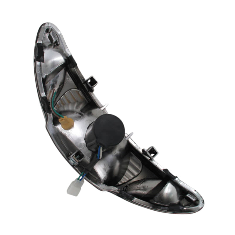 Scheinwerfer mit geschwärzten Blinkern Rex RS450 86233 Motorroller.de Frontscheinwerfer Hauptscheinwerfer Front-Scheinwerfer Vorderlicht