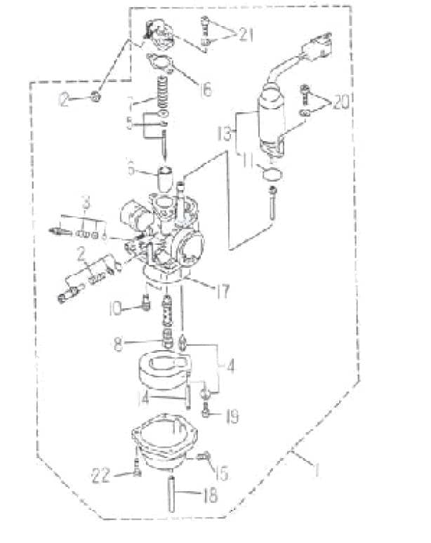 Kreidler F-Kart 100 Vergaser 100ccm 2Takt 31201-NAN-01 Motorroller.de Schwimmer-Vergaser Carburetor Carburateur Benzin-Vergaser Vergaseranlage Service