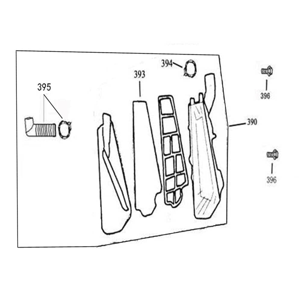 Schlauchschelle AIR/C CONNECTING TUBE 90652-DGW-9100