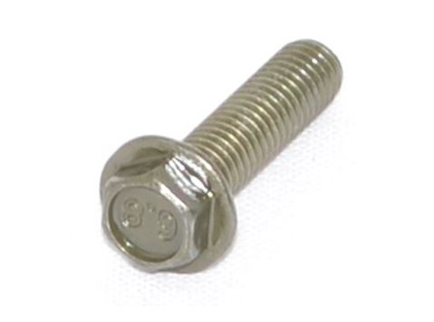 PGO Sechskantschraube M6x25mm Big Max 50 Halter 50ccm 2Takt Motorroller.de Befestigung Halterung Flachkopfschraube Sechskant-Schraube Bundschraube