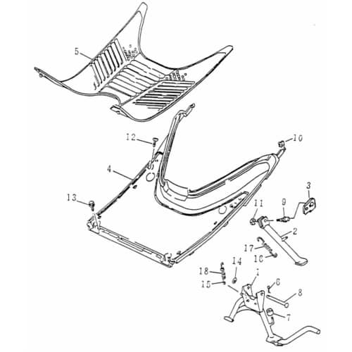 Rex 50 Escape Tellerscheibe Roller 50ccm 4Takt 97201-102020-C Motorroller.de Druckscheibe Federunterlagsscheibe 50ccm-4Takt RS450 Mokick Ersatzteil