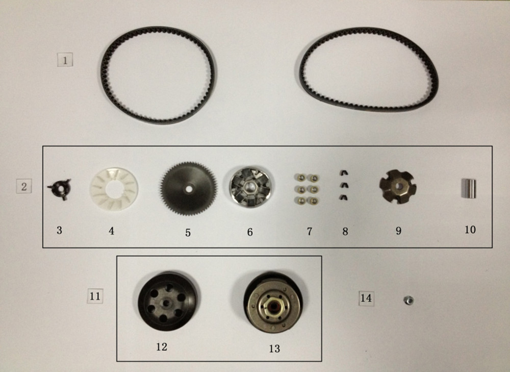 AGM GMX 460 Retro Classic Riemenscheibe AGM GMX 460 Retro Classic 22102-SQ5A-9000 Motorroller.de Znen Keilriemenscheibe Luftrad Flügelrad Lüfterrad