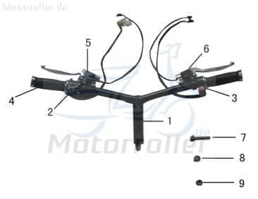 Eppella Eppella Scoody 20 Konische Abstandshülse 50ccm elektro ZW-H-08 Motorroller.de Elektroroller Guewer Ersatzteil Service Inpektion Direktimport