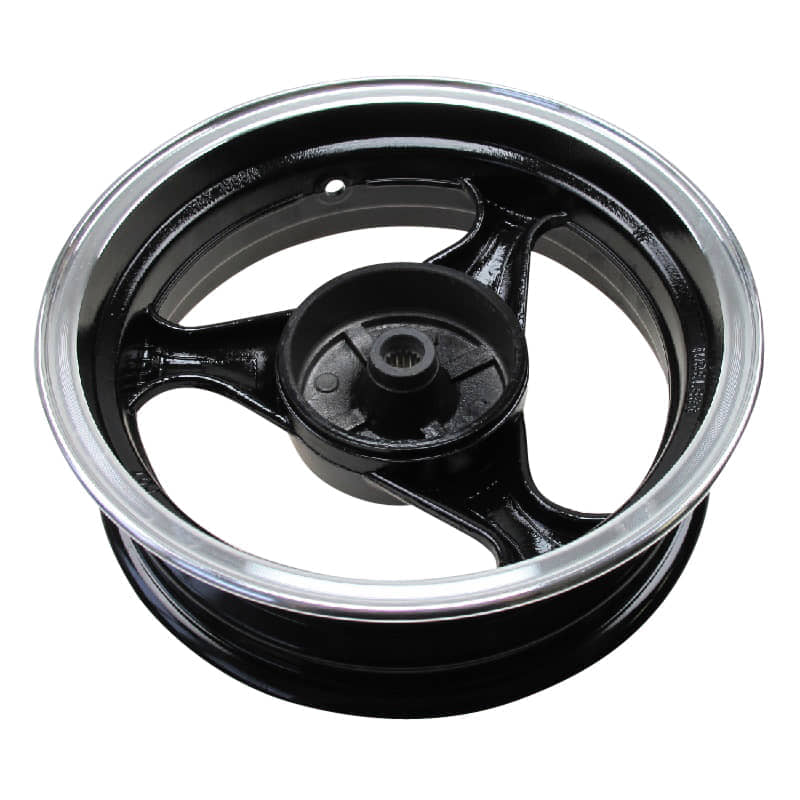 Jonway Milano 50 Alufelge hinten Roller 50ccm 2Takt 706748 Motorroller.de 12x3.5 Zoll Aluminiumfelge Alurad Hinterrad 1E40QMB Scooter Stratos Chicago