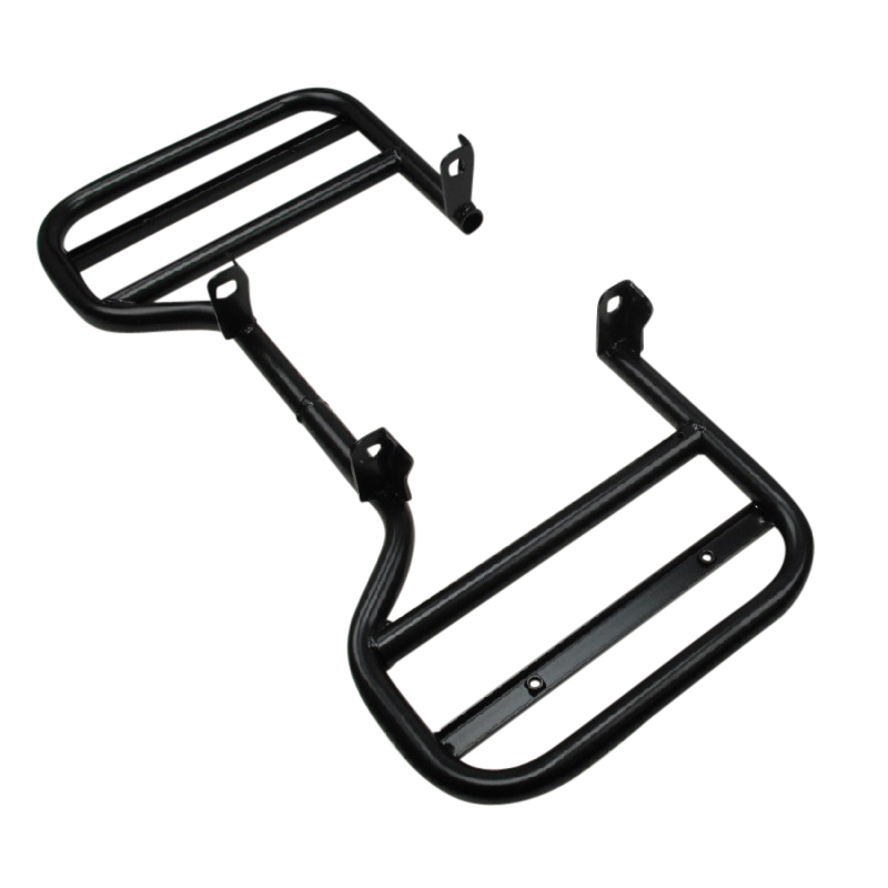 Adly Quad 50 2 Fußbrett ATV 50ccm 2Takt 64310-155-000 Motorroller.de Topcase-Halterung Kofferträger Gepäck-Träger schwarz Topcasehalterung hinten