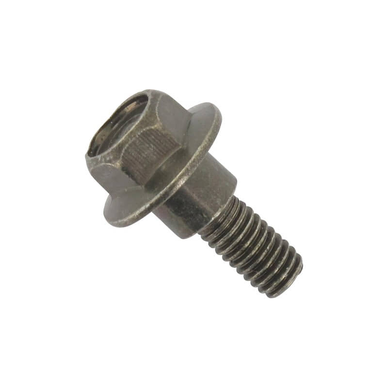 Schraube M6x16mm mit Bund & Abstand grün 8010606016-1