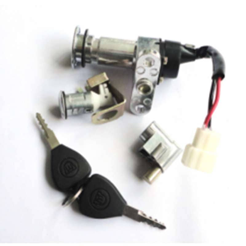 Eppella Eppella Scoody 20 Schlosssatz 50ccm elektro 3080012 Motorroller.de Tankverschluss Tank-Verschluss Tank-Deckel Schloss-Set Zünd-Schloss Guewer