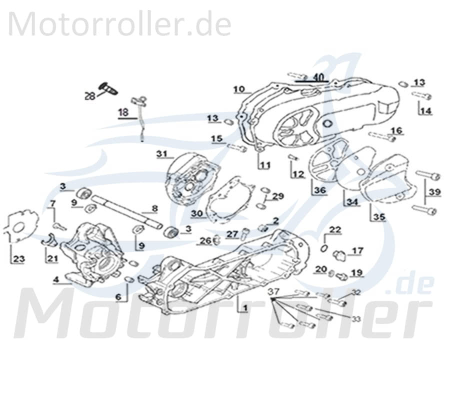 Kreidler Galactica 3.0 LC 50 DD Radialdichting 50ccm 2Takt 741440 Motorroller.de 6x22x15mm Simmerring 50ccm-2Takt Scooter Ersatzteil Service Inpektion
