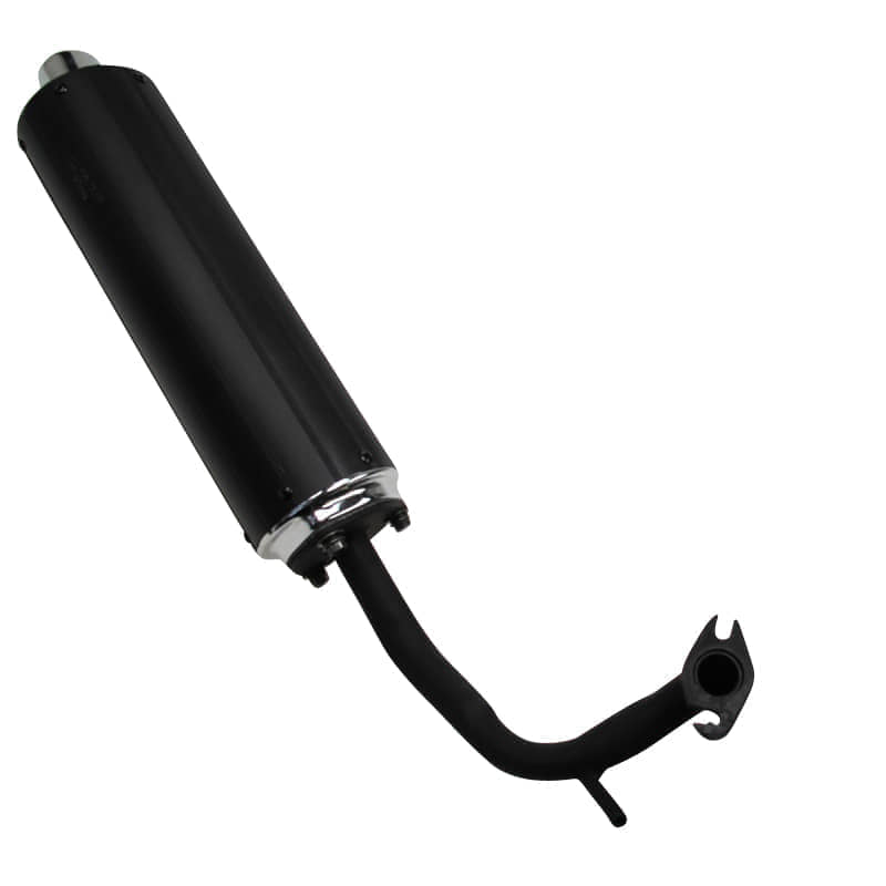 Kreidler Florett 2.0 2.1 RS 50 Auspuff mit SLS 741037 Motorroller.de Abgasanlage Schalldämpfer Auspuffanlage