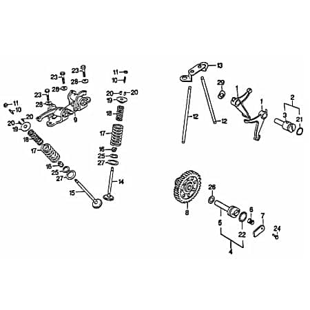 Rex Quad 150 Einlassventil Motorventil 150ccm 4Takt 90610 Motorroller.de Motor-Ventil Einlass-Ventil Ventil-Einlass Zylinderkopfventil 150ccm-4Takt