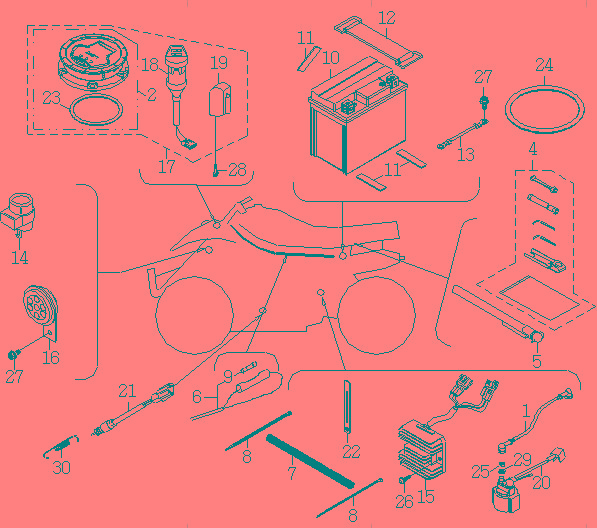 SMC Batterieband Halterung Batteriehalteband 62112-CGV-00 Motorroller.de Akkuband Scooter Moped Ersatzteil Service Inpektion Direktimport