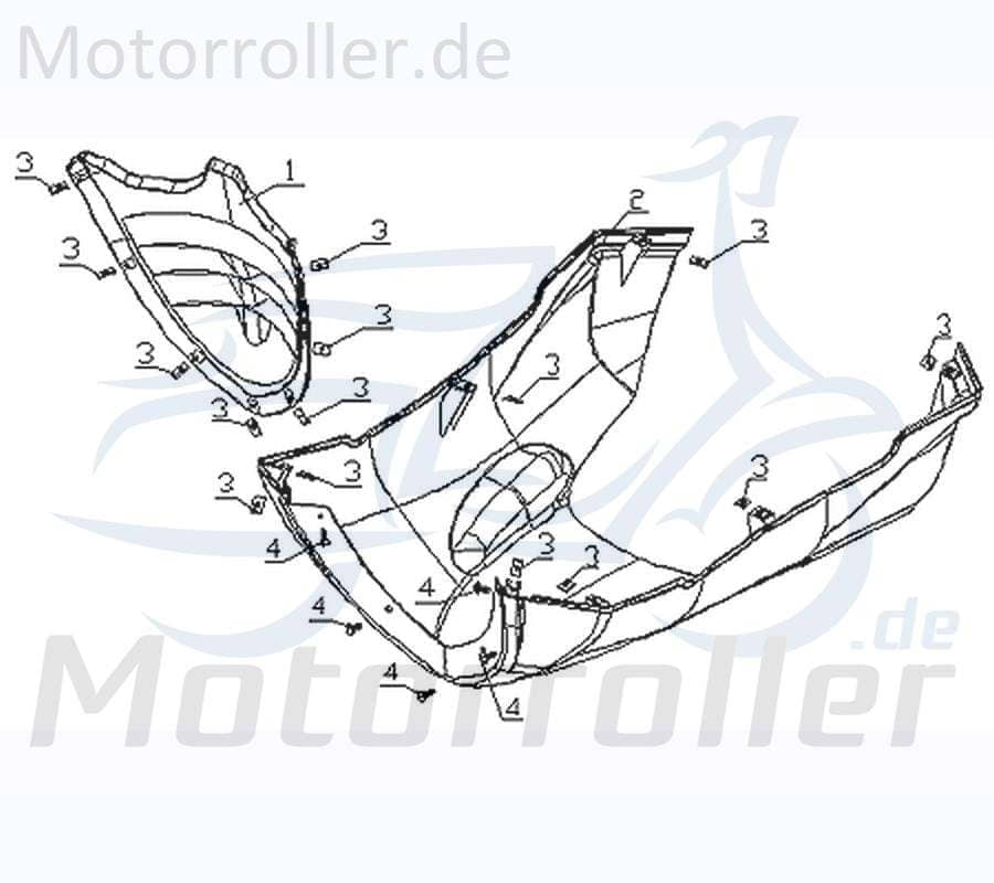 CPI Vabene 50 Unterbodenverkleidung 50ccm 2Takt Q0H-63141-10-67 Motorroller.de Unterbodenschutz Unterboden-Schutz unten Unterbodensspritzschut Scooter