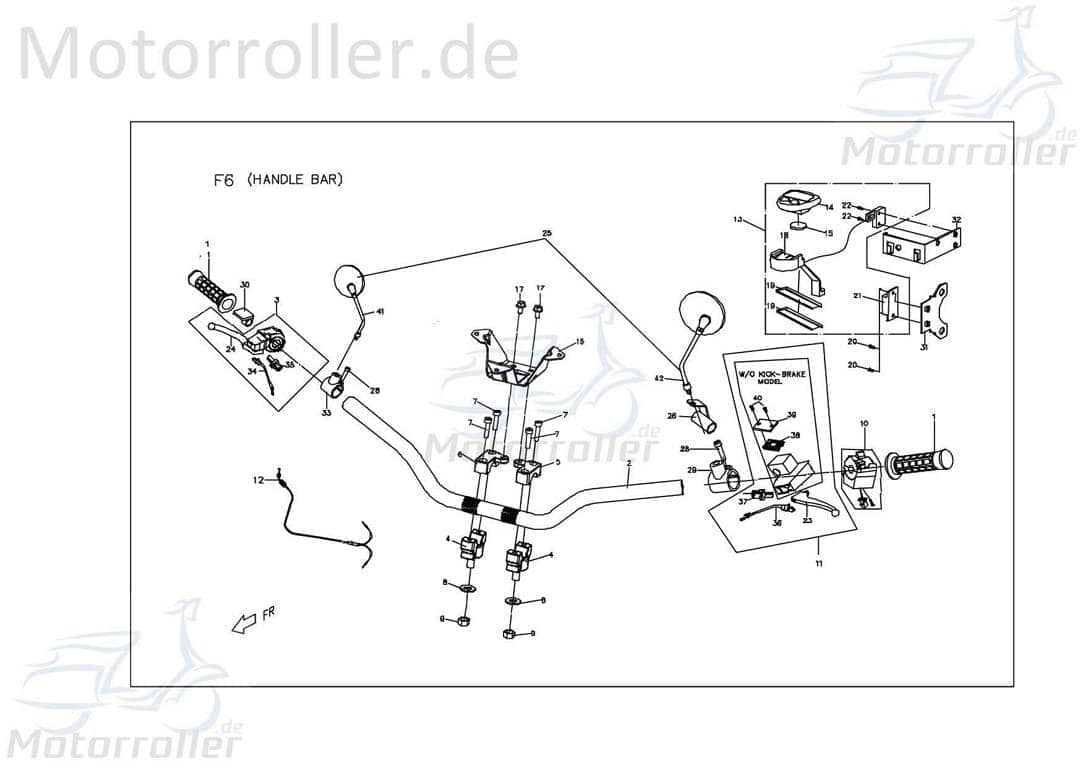 PGO Griffgummi links & rechts links rechts X3-250 Griffe ATV X0541000000 Motorroller.de Lenkergriff Handgriff Haltegriff Drehgriff Lenker-Griff Quad