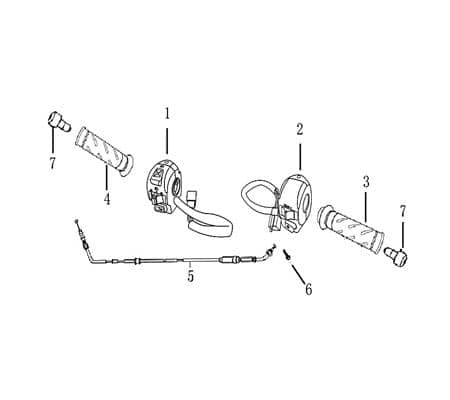 Handgriff-Set Paar Satz 140mm 707005