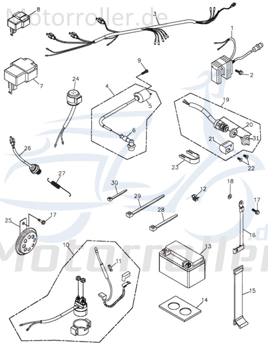 Adly Gang-Wechselkontrolle Quad ATV 272ccm 4Takt Motorroller.de 320ccm 4Takt ATV 300 Crossroad Sentinel ATV 400 UTV Ersatzteil Service Inpektion