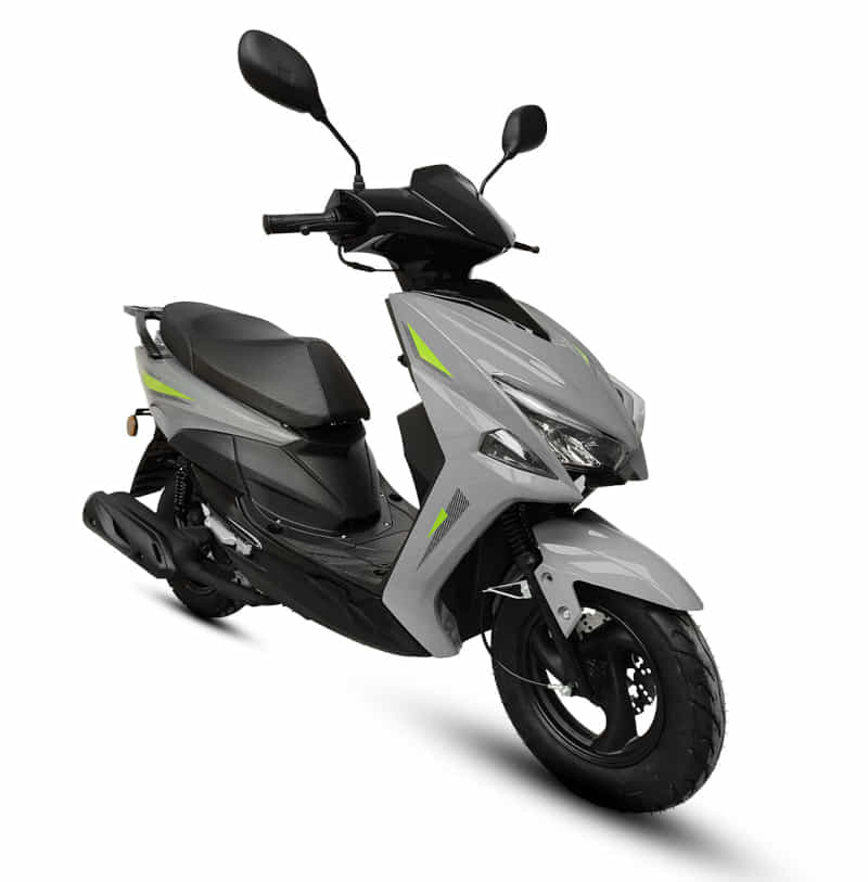 Motorroller GMX 460 Sport SF grün 25 km/h Euro 5 Mokick Scooter Roller