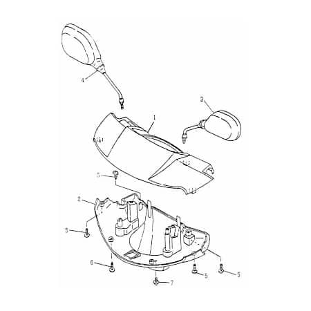 Blechschraube Rex 25 Kreuzschlitzschraube Kreuzschraube 79509 Motorroller.de Blech-Schraube Treibschraube Treib-Schraube Kreuz-Schraube Scooter Moped