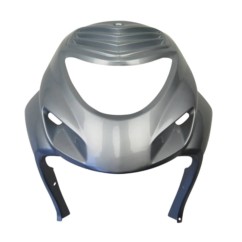 Frontverkleidung Frontabdeckung silber Motorroller Rex 730517