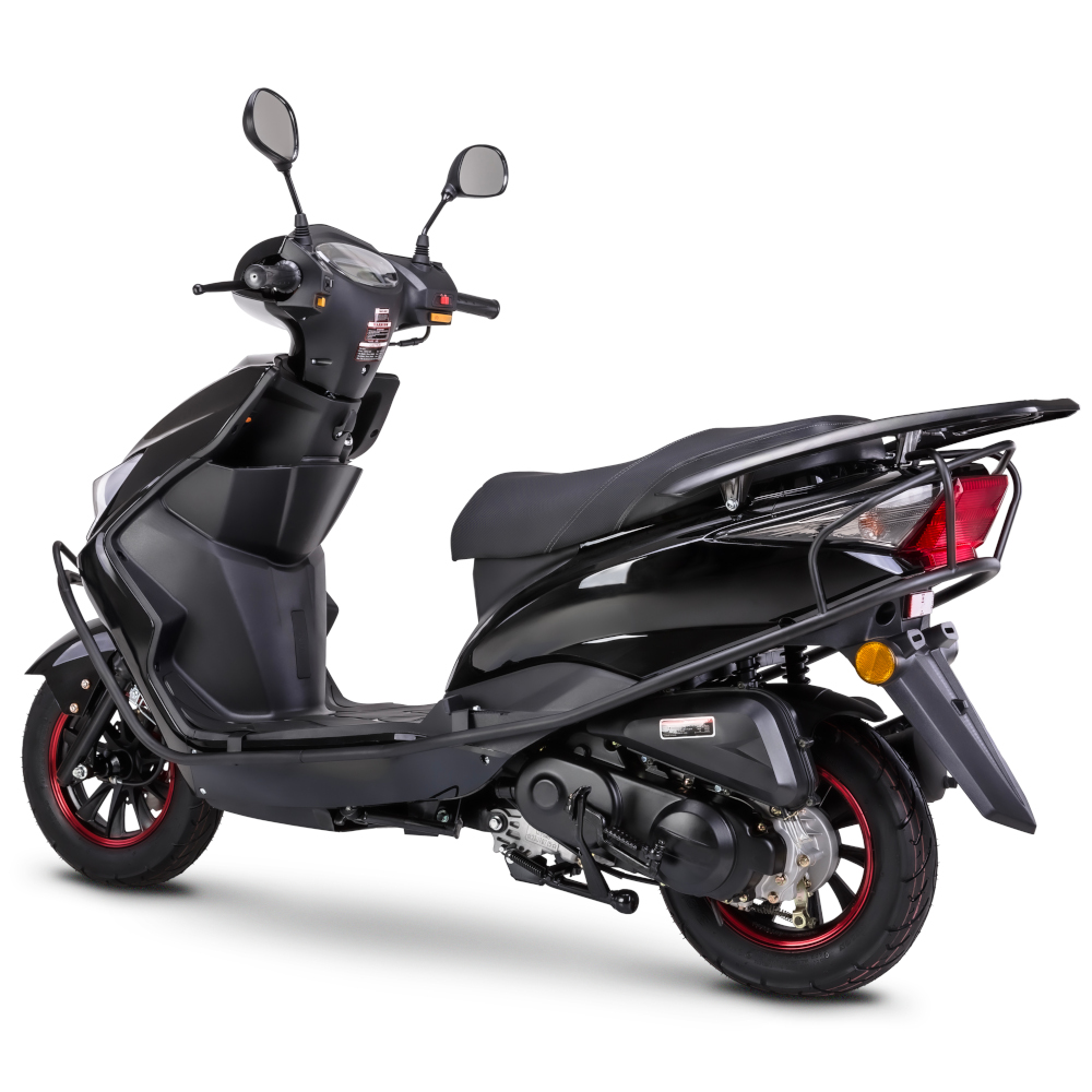 Motorroller GMX 460 Sport C-RZ schwarz 45 km/h Euro 5 Scooter Mokick Roller