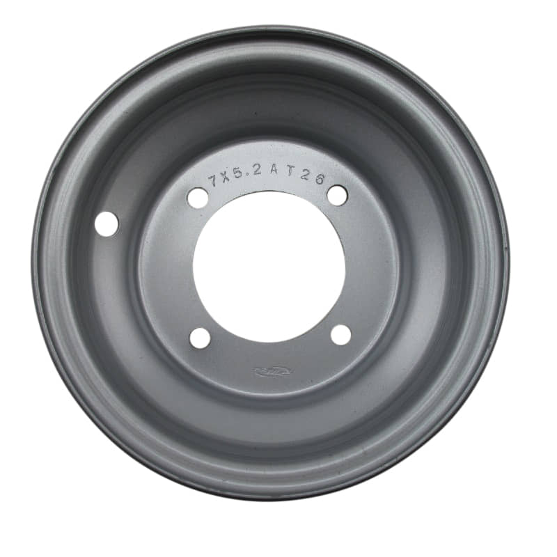 Rex Quad 50 Stahlfelge hinten 7x5.2 Zoll 50ccm 2Takt 97525 Motorroller.de Hinterrad Hinterrad-Felge Hinterradfelge Hinter-Rad 50ccm-2Takt ATV Kreidler