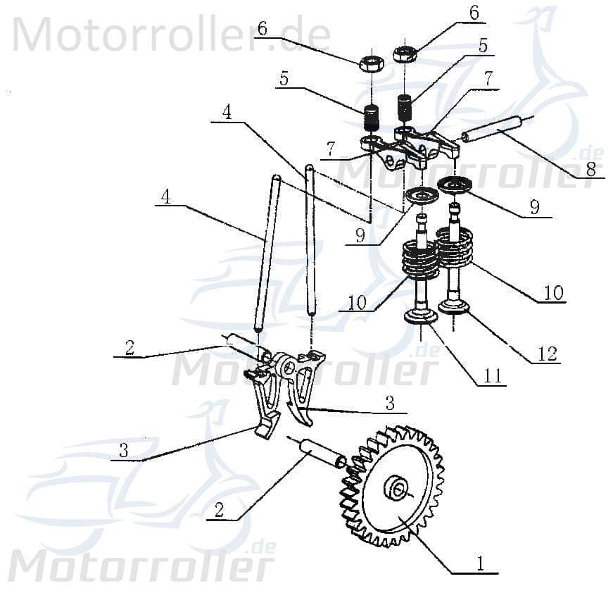 Bolzen 39-13933 für 40ccm 4Takt