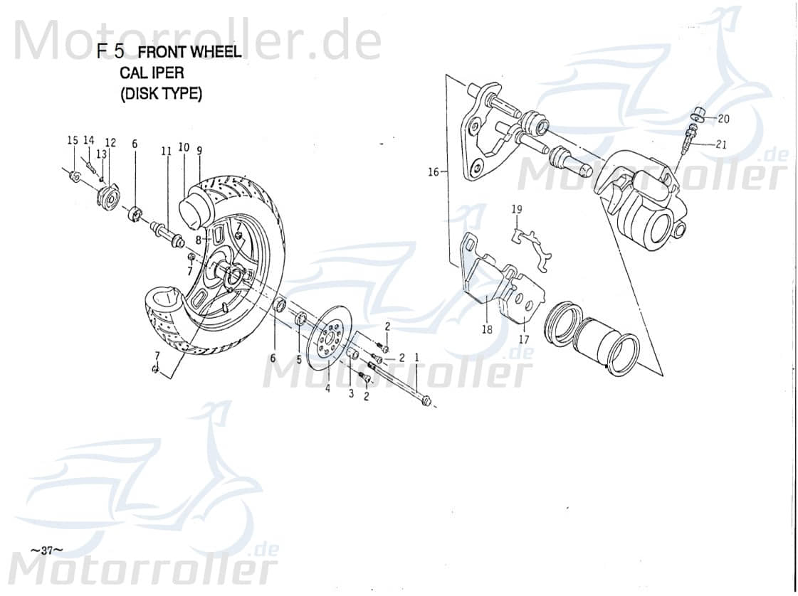 Bremsscheibe Vorne Bremsplatte B3E14000802